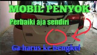 perbaiki pintu belakang  mobil yang penyok,cara perbaiki sendiri pintu mobil sigra yang penyok