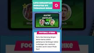 Latih kemampuan mencetak gol dari tendangan bebas #footballstrike #gameandroid #shorts