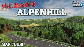 FS22: FANTASTIC NEW AUSTRIAN MOD MAP,  ALPENHILL!