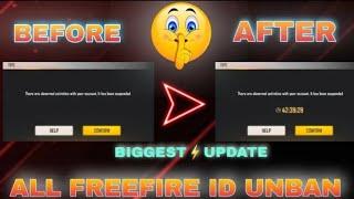 //how to unban free fire account | by virtual space new script//