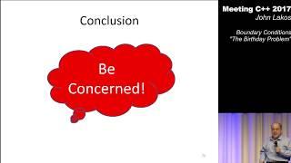 John Lakos - Boundary Conditions - Secret Lightning Talks -  Meeting C++ 2017