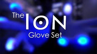 Ion LED Light Gloves | Featuring Chip to Chip Transfer + Color Randomizer | Futuristic Lights