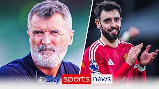 "Talent is not enough" | Roy Keane criticises Bruno Fernandes, Ruben Amorim responds