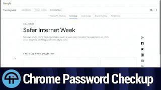 Chrome Password Checkup Extension