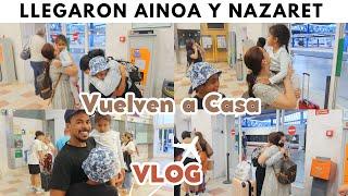 REGRESAN AINOA Y NAZARET  |  MIS NIÑAS VUELVEN A CASA | Nos emocionamos   #susanvlogs