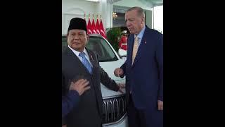 President Erdogan presents Togg to Indonesian President Subianto