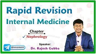 Rapid Revision Internal Medicine  -  Nephrology