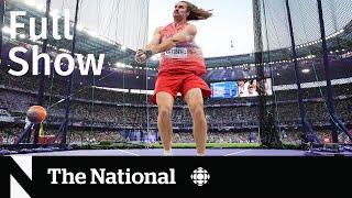 CBC News: The National | Golden hammer throw