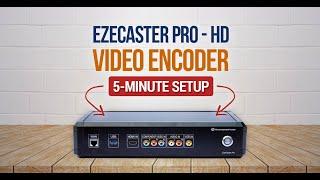 EzeCaster Pro HDMI H.264 Full HD Live Streaming Video Encoder – Professional Broadcast Equipment