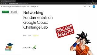 Networking Fundamentals on Google Cloud: Challenge Lab || [ARC124] || Solution