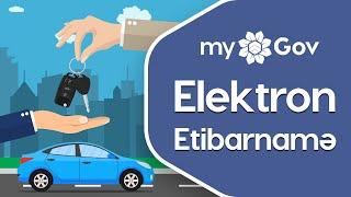 Elektron Etibarnamə təlimat videosu