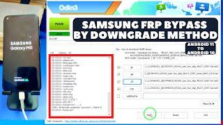 Samsung Frp Bypass Android 11One Click Downgrade Method | Samsung Downgrade Android 12, 11