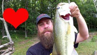 I Love Bass Fishing With a NED RIG! (Part 1)