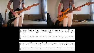 Red Hot Chili Peppers - Around The World Guitar & Bass cover with tabs