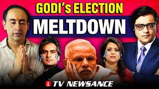 The meltdown after poll results | Emotions, comedy, drama after 400-NOT-PAAR | TV Newsance 256