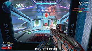 SPLITGATE (2021) Team Deathmatch Gameplay (Pre-Beta)