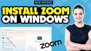 How to install zoom on windows 10