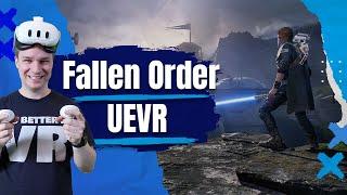 STAR WARS Jedi: Fallen Order in VR! Tutorial und Gameplay - UEVR (Unreal Engine Injector)