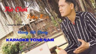 KARAOKE - TRÒ CHƠI TRỐN TÌM- HOÀNG VIỆT CHUNG (TONE NAM)