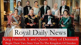 King Frederik X And Queen Mary Of Denmark Attend A Gala State Banquet In Stockholm &More #RoyalNews