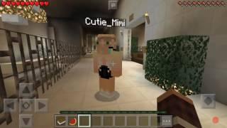 NIKKI MINECRAFT:Here with my sister Cutie_Mimi going to school