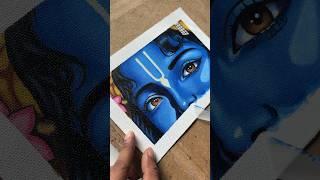 Most Beautiful Eyes  #krishna #radhakrishna #painting #drawing #viralvideo