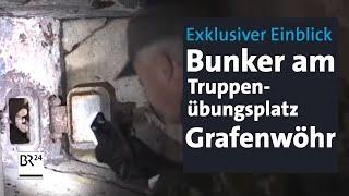 Exklusiver Einblick in die Westwall-Bunker auf dem Truppenübungsplatz Grafenwöhr | Abendschau | BR24