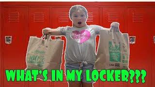 What's In My Locker? End Of School Locker Cleanout