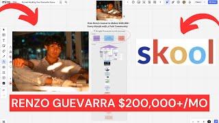 How Renzo Guevarra Made a $200,000+/Month Sales Funnel (Skool)