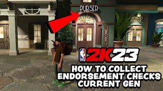 How To Collect Endorsement Checks In NBA 2K23 MyCareer (Current Gen)