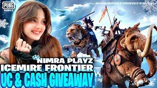 CASH & UC REWARDS || CUSTOM ROOMS ||Nimra Playz#LIVE #PUBGMOBILE #NIMRAPLAYZ