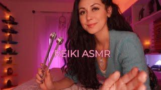 ASMR Relaxing Aura cleanse | Rattle shaker, Tunning fork, Singing bowl, Sage energy healing | REIKI
