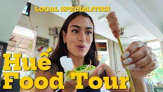 Hue Amazing Best Local Food Spots | Vietnam | Cheap and Delicious Food | Travel Food Tour Vlog