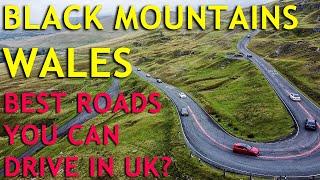 Black Mountains, Wales best roads in UK? Epic drive!