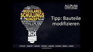 Top Tipps Allplan 03 Bauteile modifizieren