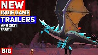 BEST NEW Indie Game Trailers - April 2021 - Part 1