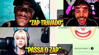 TASPIO REAGE A TRAVANDO O ZAP DE GADOS NO OMEGLE