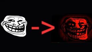 Evolution of Trollface