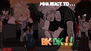 MHA React To BakuDeku!  || Mha/Bnha || GCRV || BKDK AU|| FANON! || Gacha Club! || SHIPS IN DESC ||