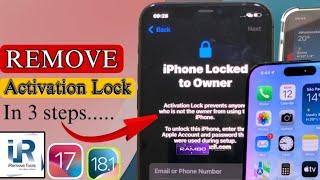 New Exclusive iRemove Tools A12+ iCloud Bypass iOS 17.6.1- iOS 18.1iPhone XR to 15PM No Signal