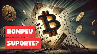 Bitcoin em Queda Livre! Será Que Vamos Ver $55.00?(Inflação Assusta EUA!)