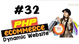 #32 PHP Ecommerce website development | Adding a categories view | MVC OOP - Quick programming