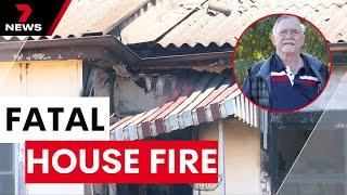 Man who died in Blacktown house fire identified as Ted Hartley | 7NEWS