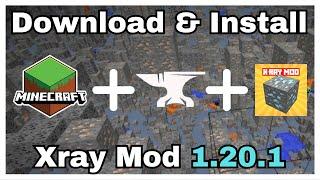 How To Download & Install Xray Mod In Minecraft 1.20.1 With Forge