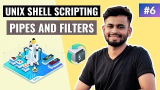Unix/Linux Pipes and Filters | grep, sort, pg Commands | Lecture #6 | Shell Scripting Tutorial