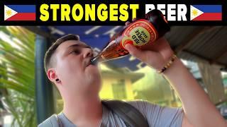 Trying The STRONGEST Beer in The Philippines! 