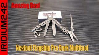 Awesome Deal:  Nextool Flagship Pro Dark Multitool