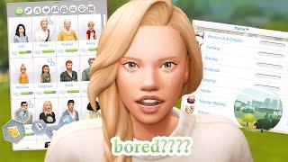 How To Make The Sims 4 More Fun WITHOUT Mods  | The Sims 4 Gameplay Ideas