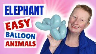 ELEPHANT One Balloon Animal for Beginners Tutorial 