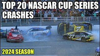 Top 20 NASCAR Cup Series Crashes Of The 2024 Season